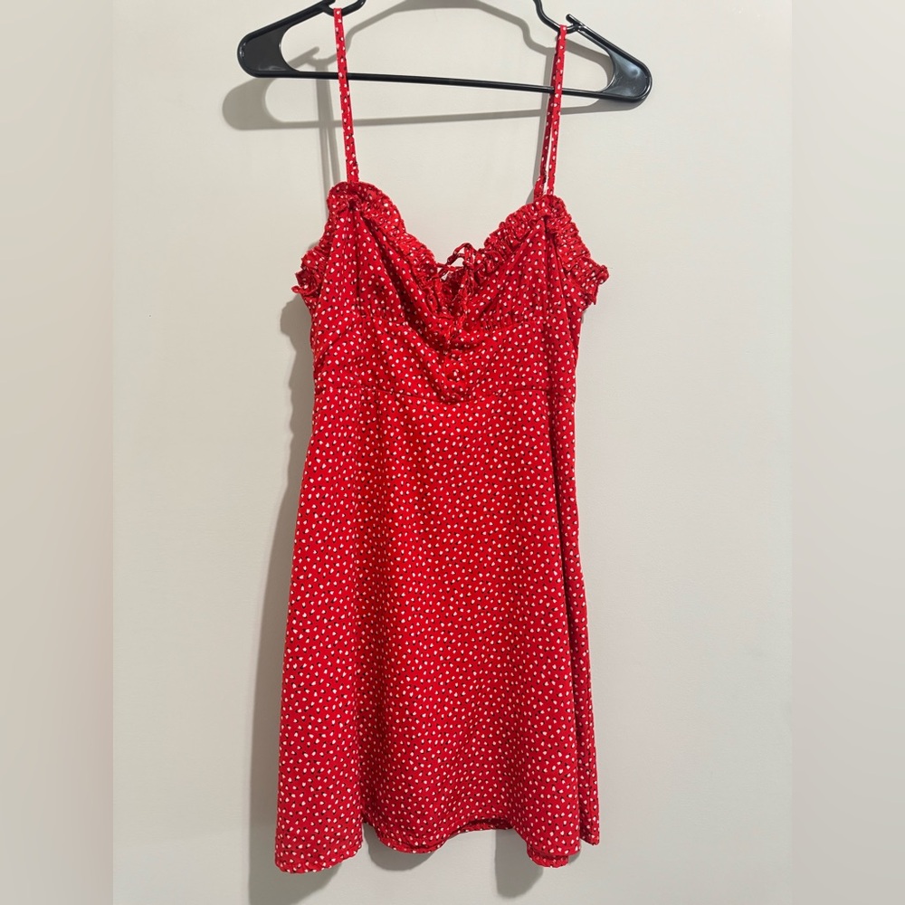 Love Birds Mini Dress Red Size 6